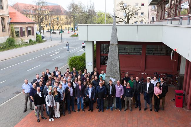 Molecular Modeling Workshop in Erlangen CCC Teilnehmer Gruppenbild 2019
